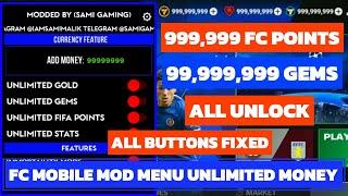 FC Mobile MOD MENU  - Unlimited Money, VIP Features & Free Shopping 2024