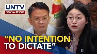 Suspended Bamban Mayor Alice Guo says sorry to Sen. Escudero on ‘fixated’ remark