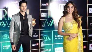 Kiara Advani और Sidharth Malhotra पहुंचे NEWS18 के Showsha Reel Awards शो में, पर अलग-अलग क्यों ?