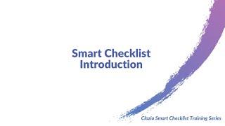 Smart Checklist Introduction