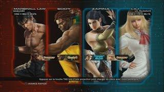 TEKKEN TAG 2 ONLINE : LILI / ZAFINA RANKED MATCHES PART 1