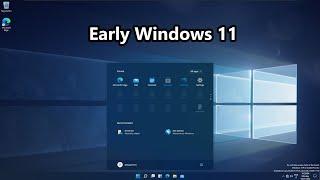 An early Windows 11 beta (build 21370)