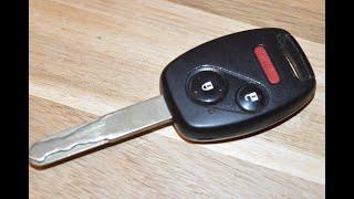 Replace Honda Accord Civic Pilot Key Fob Battery - EASY DIY