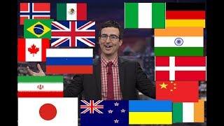 John Oliver Describes Countries around the world - Hilarious Compilation