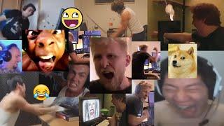 Noob Gamers Smashing Computers / Funny Rage Quit Meme Best Compilation / Angry Kid / Lol / CS:GO