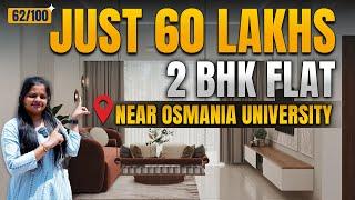 2 BHK Flats in Vidynagar | Under ₹60 Lakhs + Including Amenities | Near Osmania University