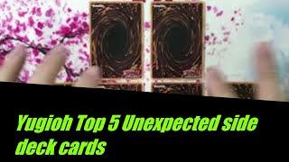 Yugioh top 5 unexpected side deck options