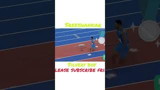 Sreeshankar. Silver medalist.long jump.Commonwealth games 2022