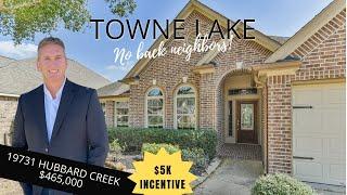 Towne Lake | 19731 Hubbard Creek Ct | Cypress Home For Sale | $5K Buyer Incentive