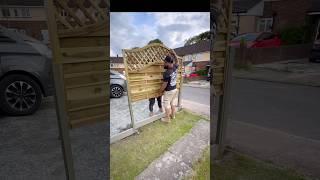How To Install A Lightweight Fence #diy #howto #fence