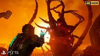 Dead Space - PS 5 REMAKE / The Hive Mind Final Boss Fight & Ending (4KHDR)