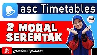 1 GURU | 2 MORAL SERENTAK | aSc TIMETABLES #akademiyoutuber #asctimetables