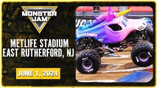 Monster Jam East Rutherford, NJ (Full Event) | June 1, 2024 | Stadium Championship Series