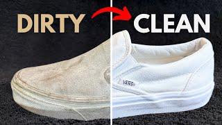 The Best Way to Clean White Vans