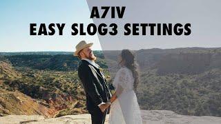 How To EASILY Film In SLOG3 With The Sony a7 IV