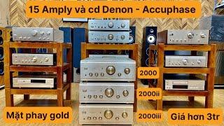 Amply Bãi Nhật | Amply nhật bãi Denon 2000ii | Amply Accuphase E 301 | Denon 2000iii | Denon 1650 Gl