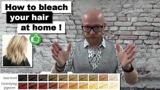 How to bleach your hair at home - hairdresser tips