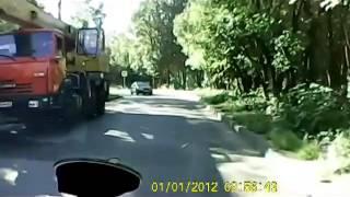 NEW scary car and truck accident in Russia!Lada crash!