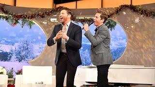 Eric McCormack Serenades Harry Connick Jr