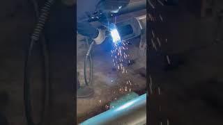 Screw conveyor welding