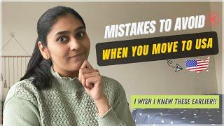 Don't Make These Mistakes When You Move To USA | India To USA | Shweta Mahajan