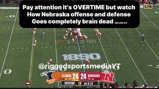 Rigged Nebraska Cornhuskers vs Illinois Fighting | VEGAS GOT THESE PUPPETS IN A CHOKE HOLD #rigged