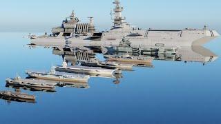 Aircraft Carrier Size Comparison