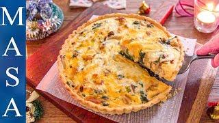 Chicken & Spinach Quiche | MASA's Cuisine ABC