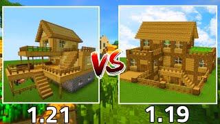 Block Crazy Robo World 1.19 VS Block Crazy Robo World 1.21