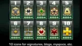 Call of Duty 4 Prestige Symbols