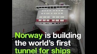 Norway is building the world's first tunnel for ships