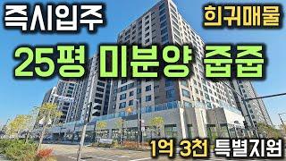 25평 즉시입주 미분양줍줍1억 3천만원 특별지원 땡처리 희귀매물 수원 미분양아파트의 반값 최저가 수원 금호리첸시아