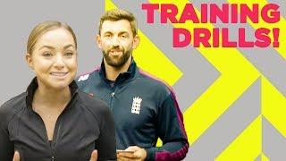 "He Looks Like A Geography Teacher "  | Alice Liveing Puts Liam Plunkett Through His Paces