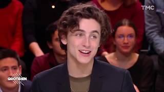 (English Subtitles)Timothée Chalamet SPEAKING FRENCH!! - Quotidien 1/18/2019