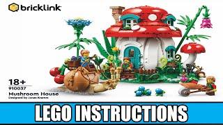 LEGO Instructions - Bricklink - 910037 - Mushroom House - Designer Program Series 2