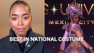 BREAKING NEWS: MISS UNIVERSE 2024 ASIA CHELSEA MANALO RESPONSE AS BEST IN NATIONAL COSTUME CATEGORY