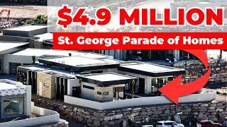 What $4,900,000 Buys You in St. George UTAH *RIGHT NOW?!*?! | St George Parade of Homes - Home Tour