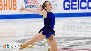 Mariah Bell has the night of her life, earns top score in U.S. nationals short program | NBC Sports