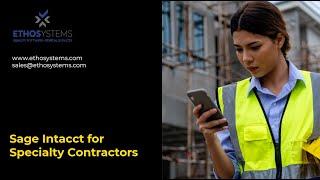 Sage Intacct for Specialty Contractors