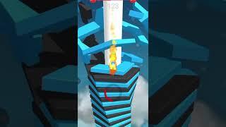 Stack ball gameplay level 214 #ansh #stackball #gameplay #series