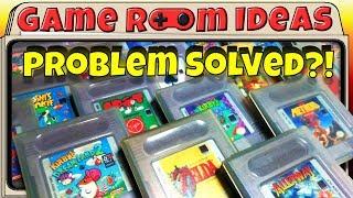 Solving Nintendo Game Boy cartridge storage / display (+ many others) | Game Room Ideas