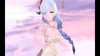 【Genshin Impact：MMD/4K】小姨申鹤 ShenHe MMD原神二创动漫二次元动画