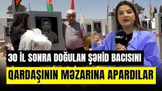 Tək oğlu şəhid olan ananın 30 il sonra qızı oldu | ARZUNUN VAXTI