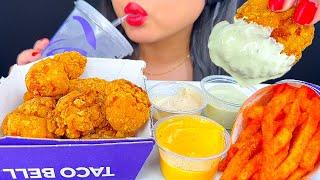 ASMR TACO BELL CHICKEN NUGGETS AND NACHO CHEESE FRIES | MUKBANG | EATING SOUNDS | ASMR PHAN