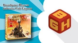 Boardgame Heaven Unboxing 06: Colt Express (Ludonaute)