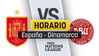 Horario y dónde ver - España vs Dinamarca