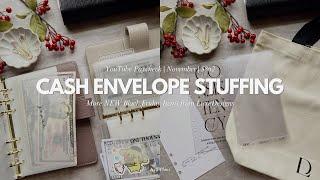 Cash Envelope Stuffing | $862 | YouTube Paycheck | More Black Friday Items From LuxeDesigns