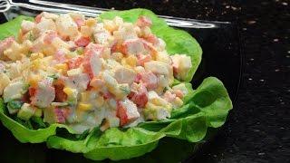 How to make a simple Crab Stick Salad