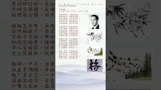 【五言诗】悼念并缅怀李政道教授  In memory of Professor Tsung Dao Lee  #五言诗 #poem #李政道