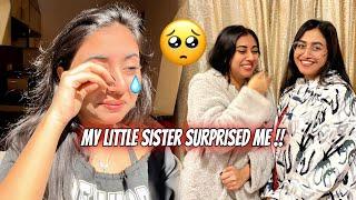 I MET MY SISTER AFTER 1 month ️ || DUBAI SA NEPAL AKELI A GAI TO SURPRISE ME !  #alizehjamali